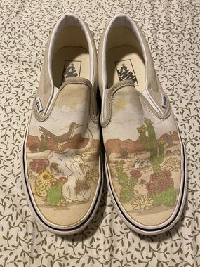 Vans Desert Cactus Slip-On Sneakers